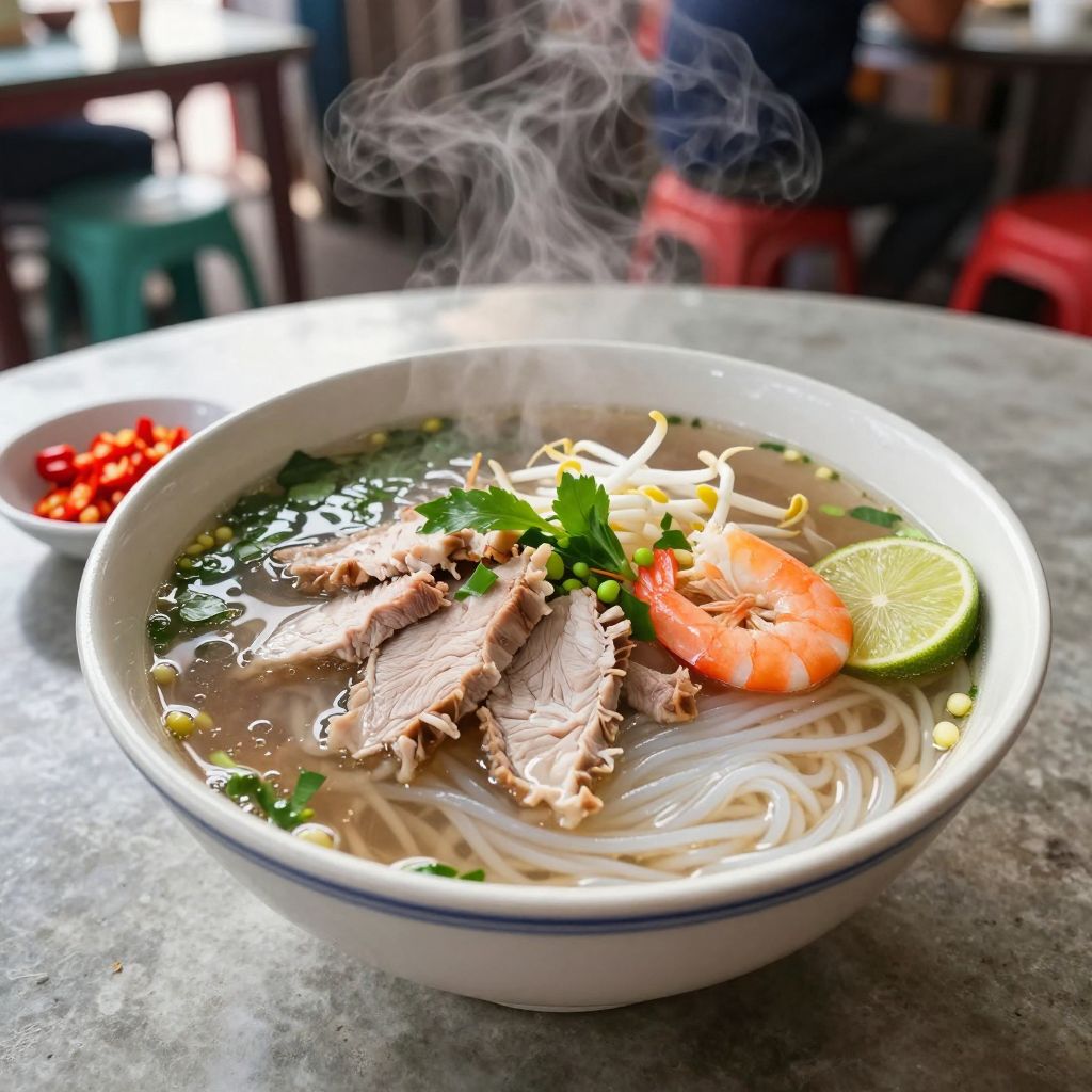 Hu Tieu Breakfast Stall