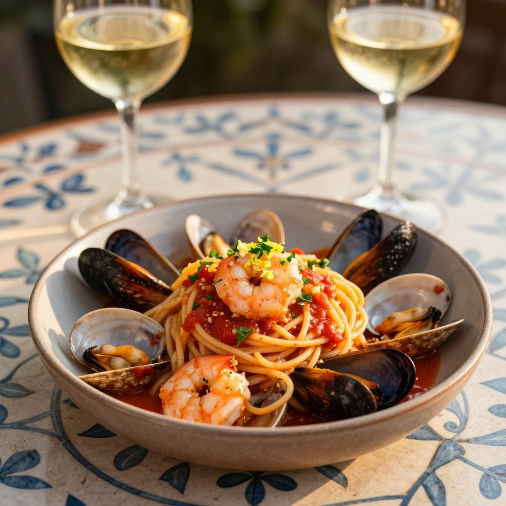 Pasta e Pacifico Seafood Pasta