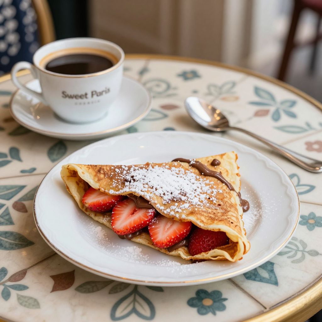 Sweet Paris Crêperie Interior