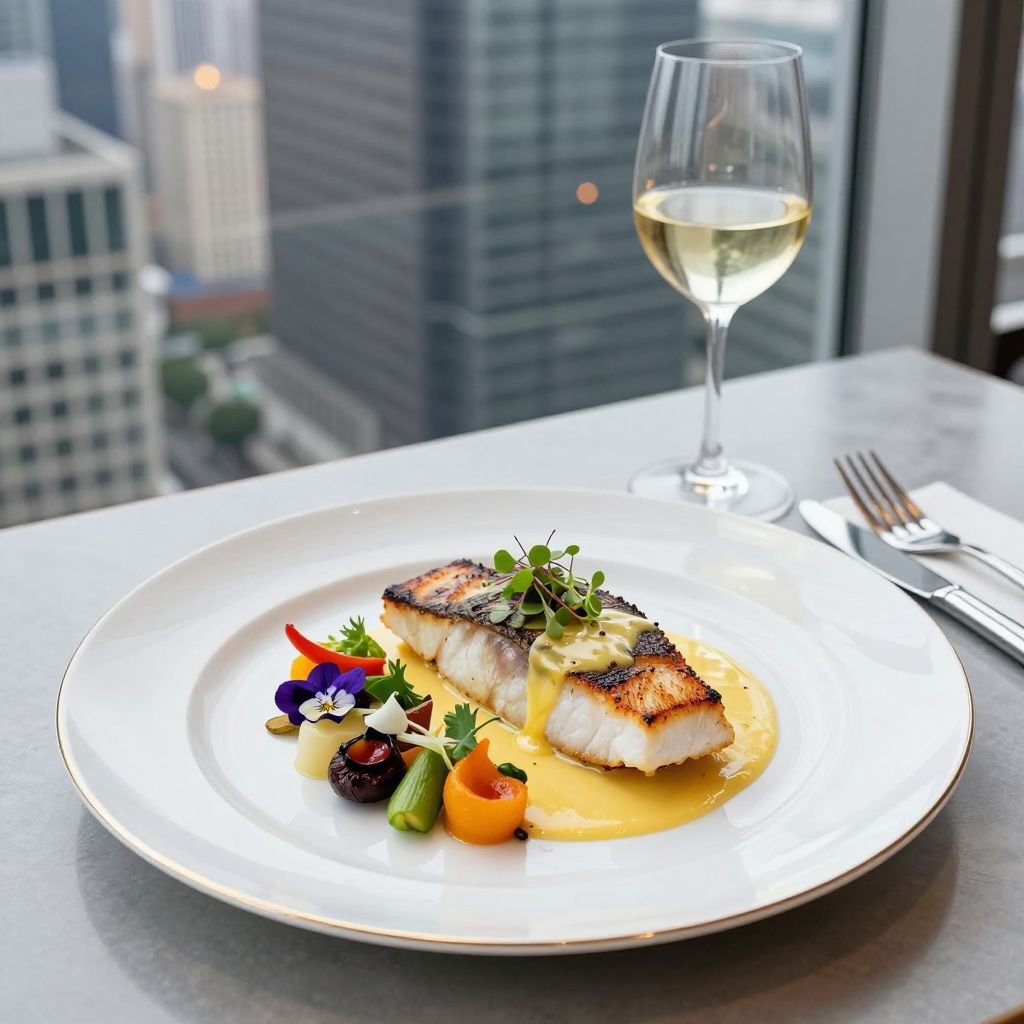One World Observatory dining view