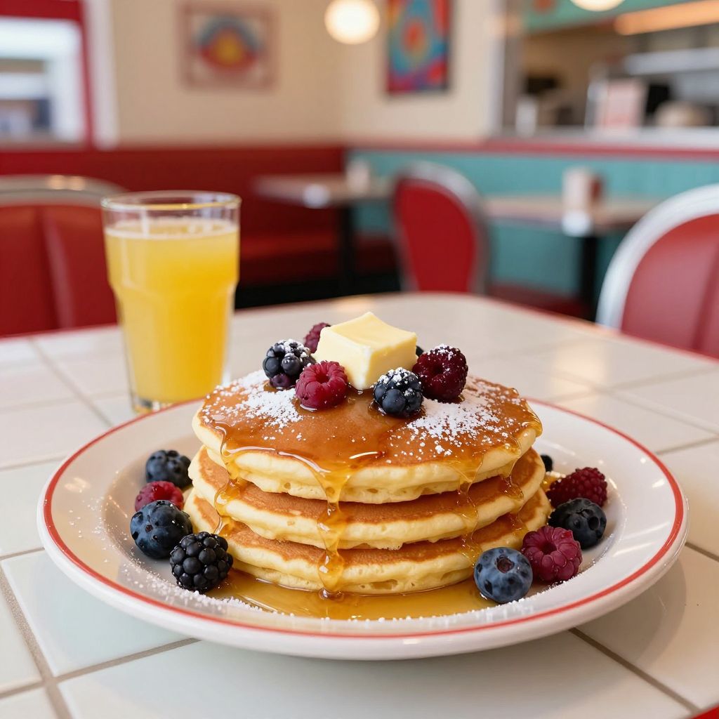 Pinky’s Puerto Rico diner breakfast