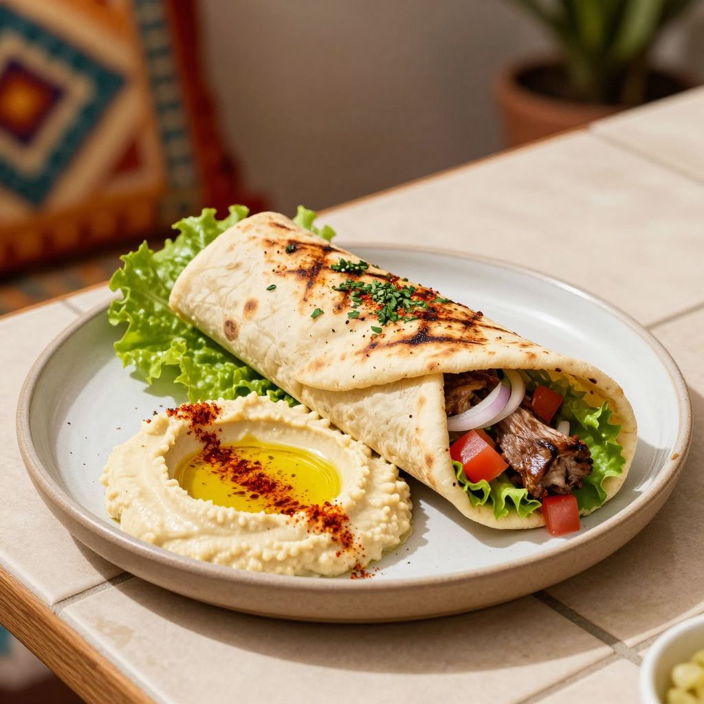 Mezza Mediterranean Dish
