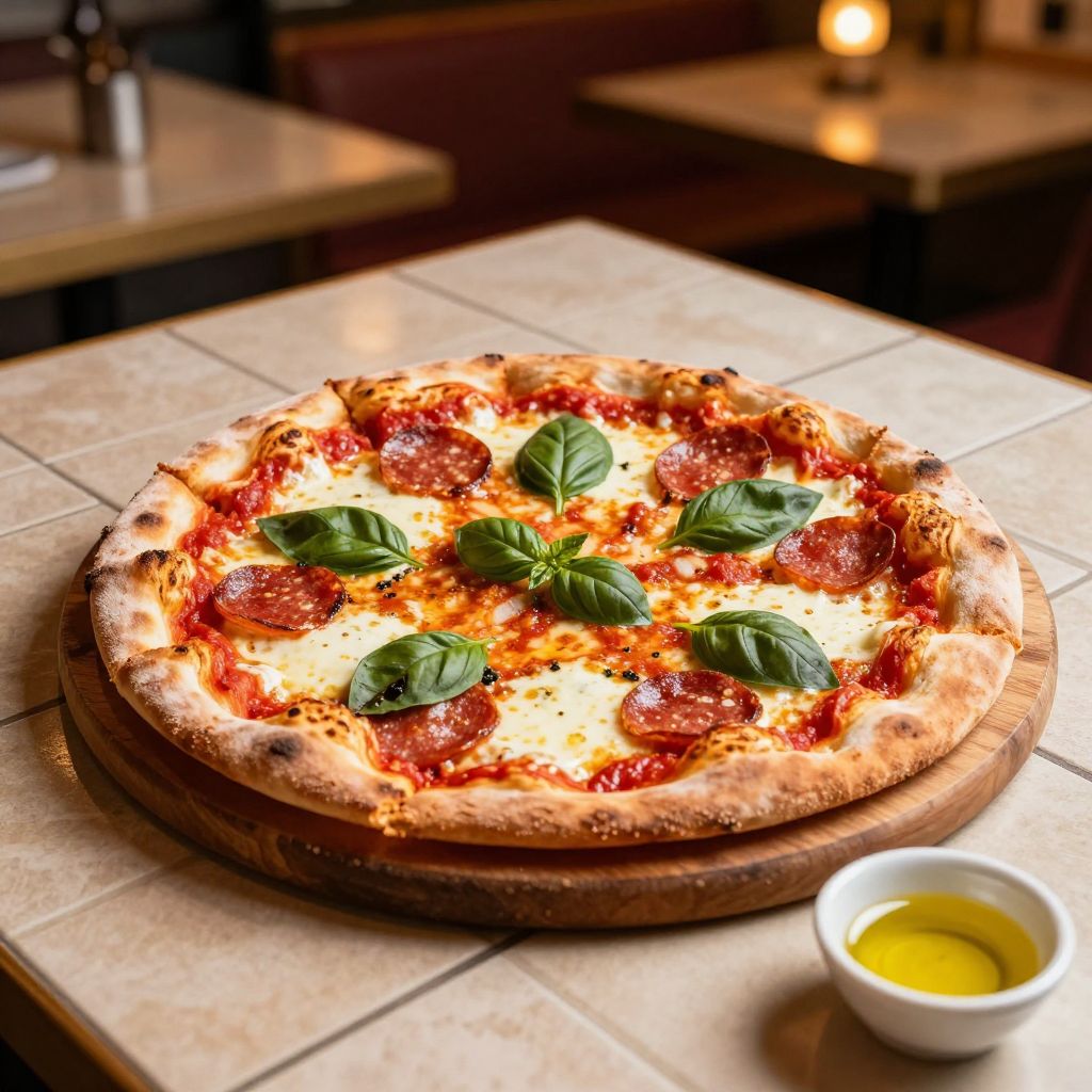Minsky's Pizza delicious pizza