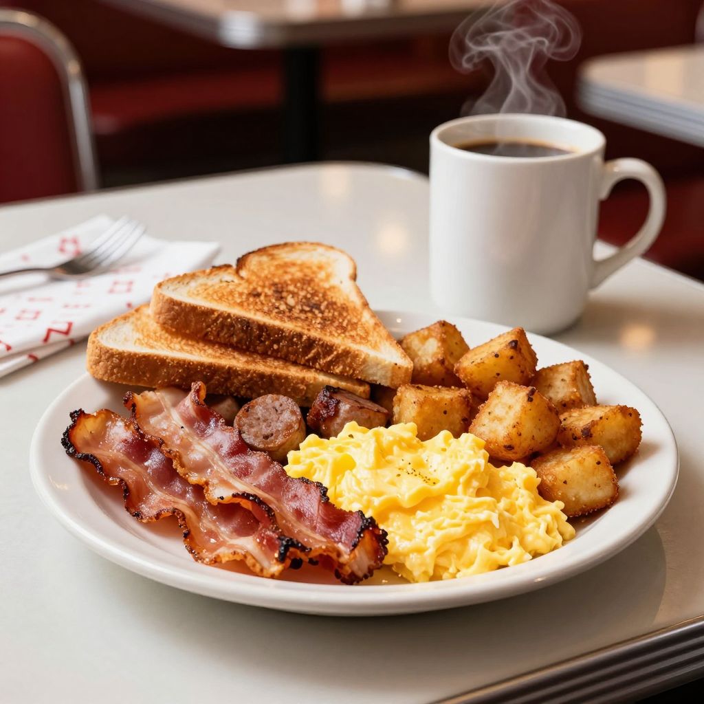 Denny's restaurant interior