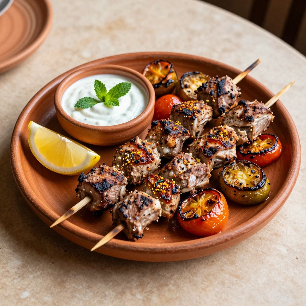 Mamma Ayesha's Middle Eastern food